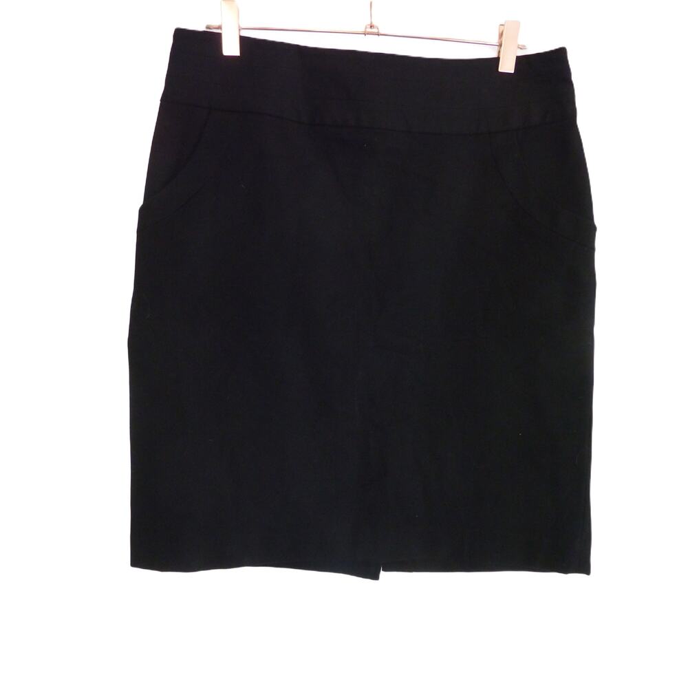 Banana Republic Black Knee Length Skirt 8